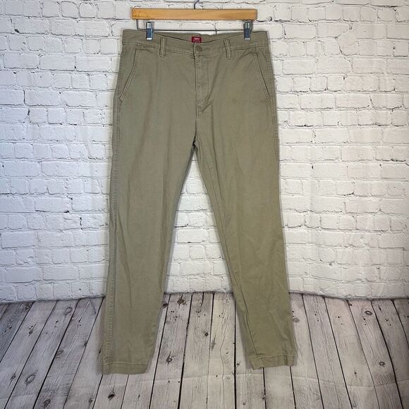Levi’s Men’s XX Chino Standard Taper Khaki Jeans size W34 x L34 - Picture 1 of 8